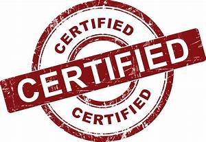 Certification image
